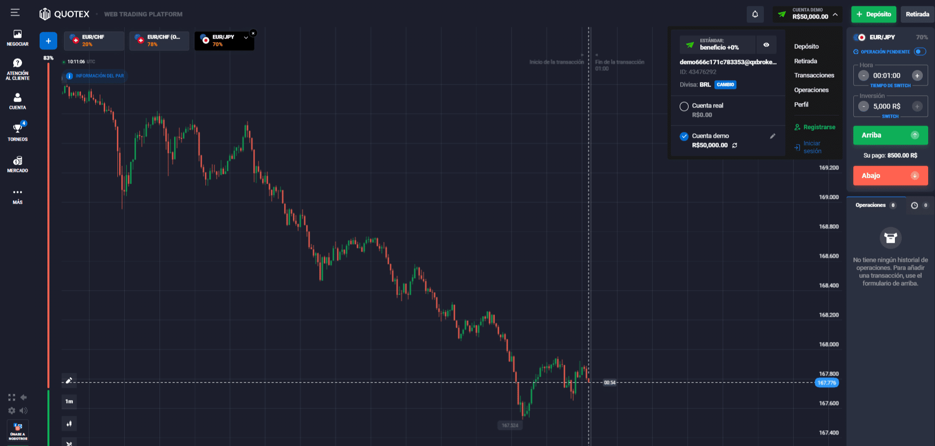 quotex main page